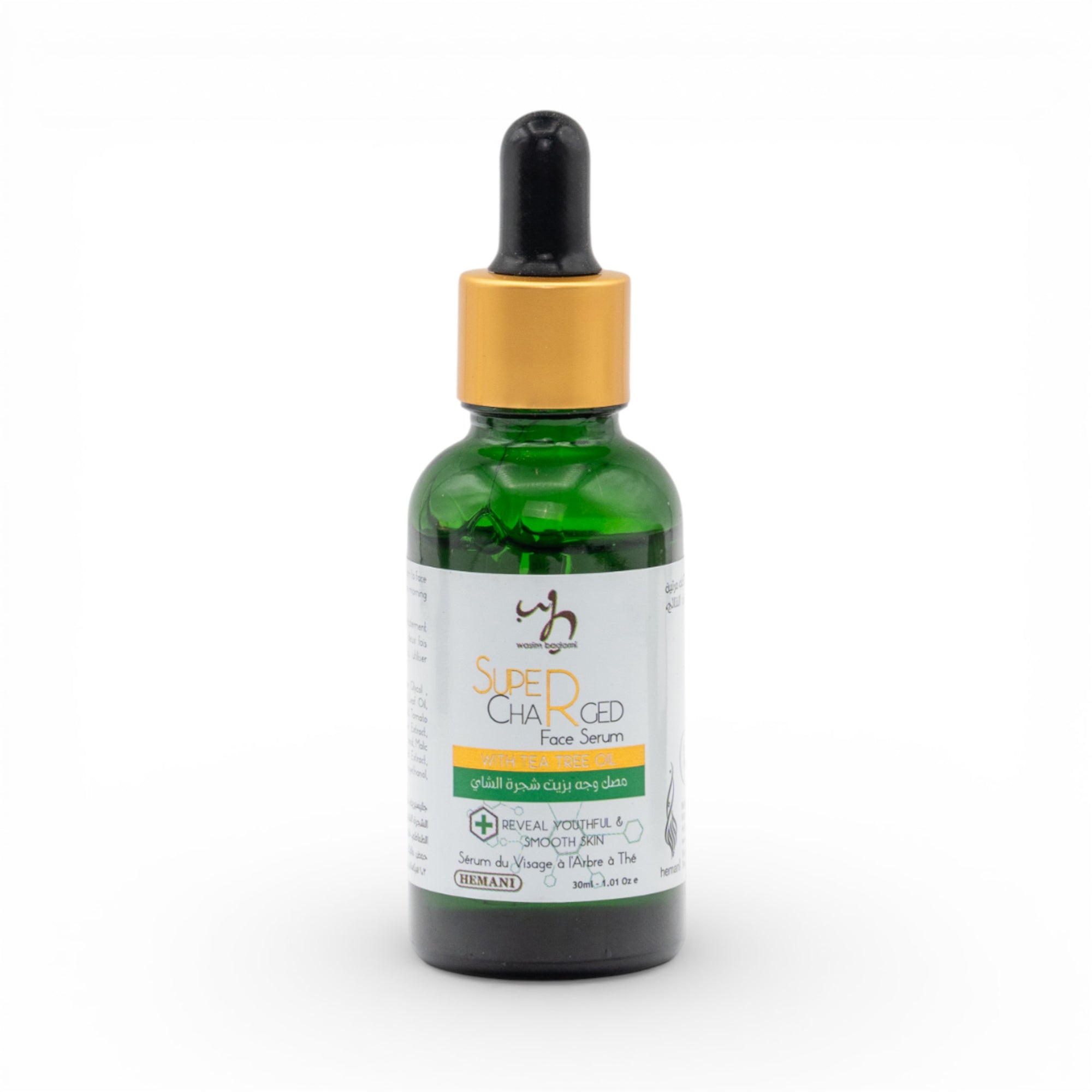 Super Charged Face Serum - Tea Tree Oil