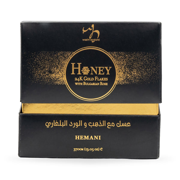 Honey 24K Gold Flakes With Bulgarian Rose 370gm