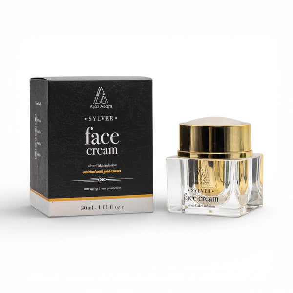 Sylver - Face Cream with Silver Flakes & Gold | Aijaz Aslam