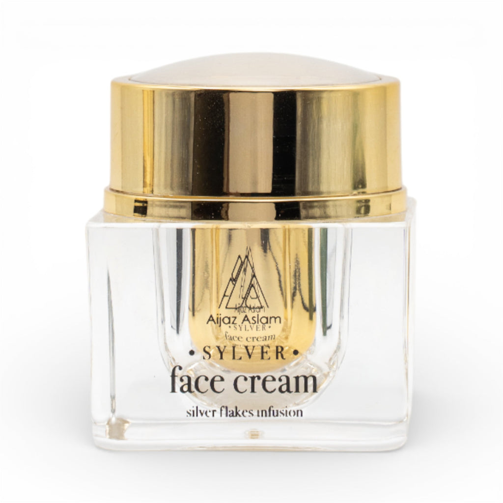 Sylver - Face Cream with Silver Flakes & Gold | Aijaz Aslam