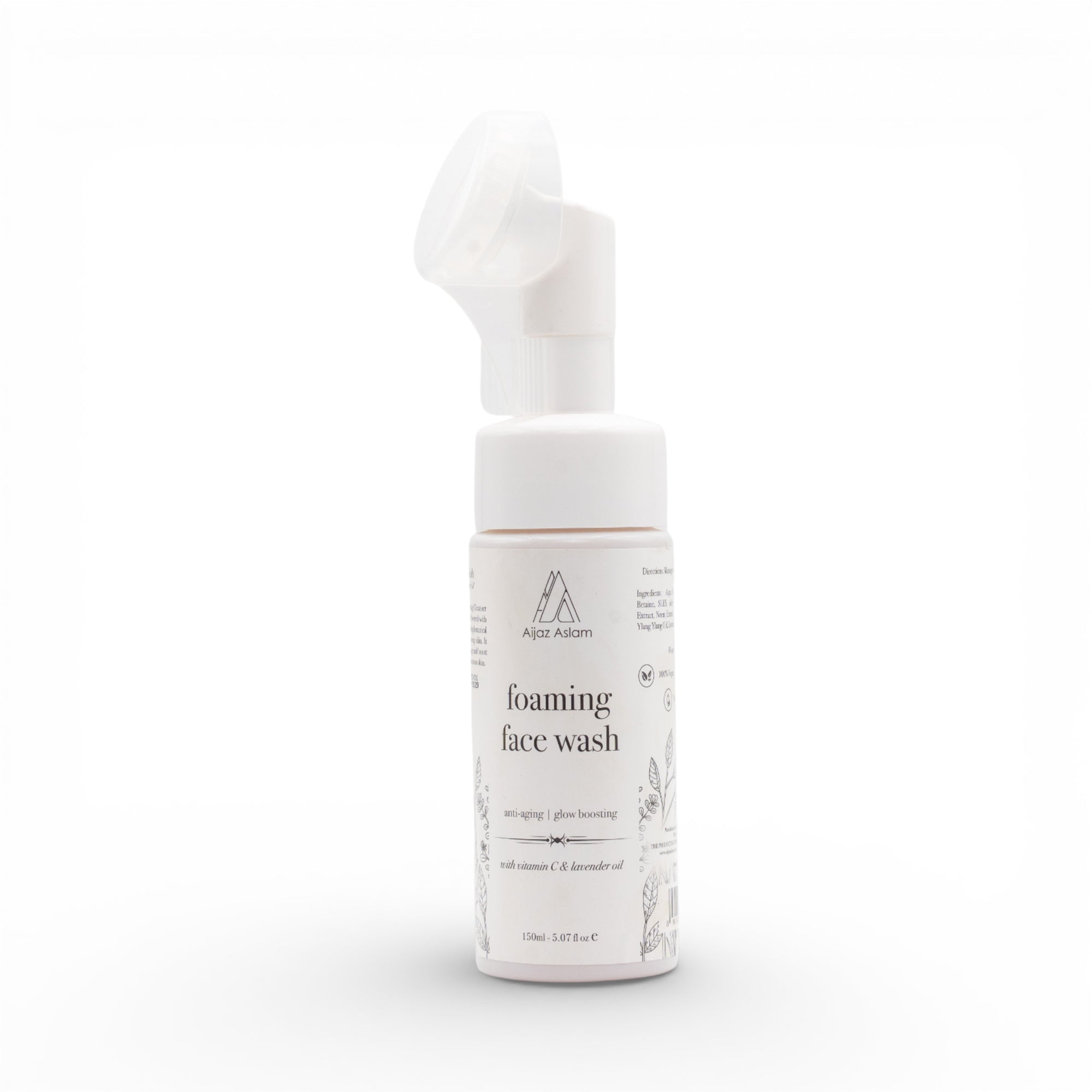 Foaming Face Wash with Lavender & Vitamin C | Aijaz Aslam