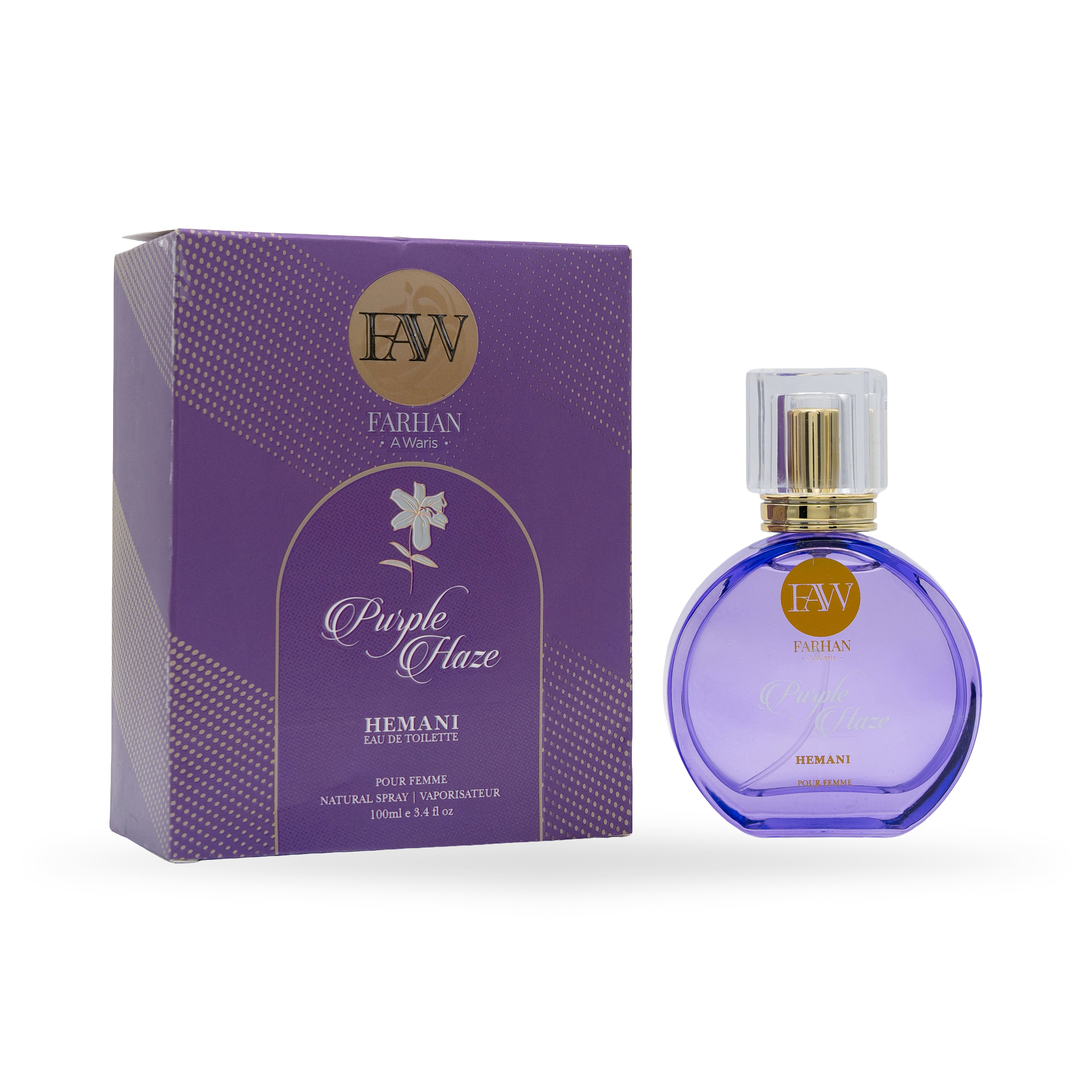 FAW Purple Haze Perfume for Women 100ml EDT