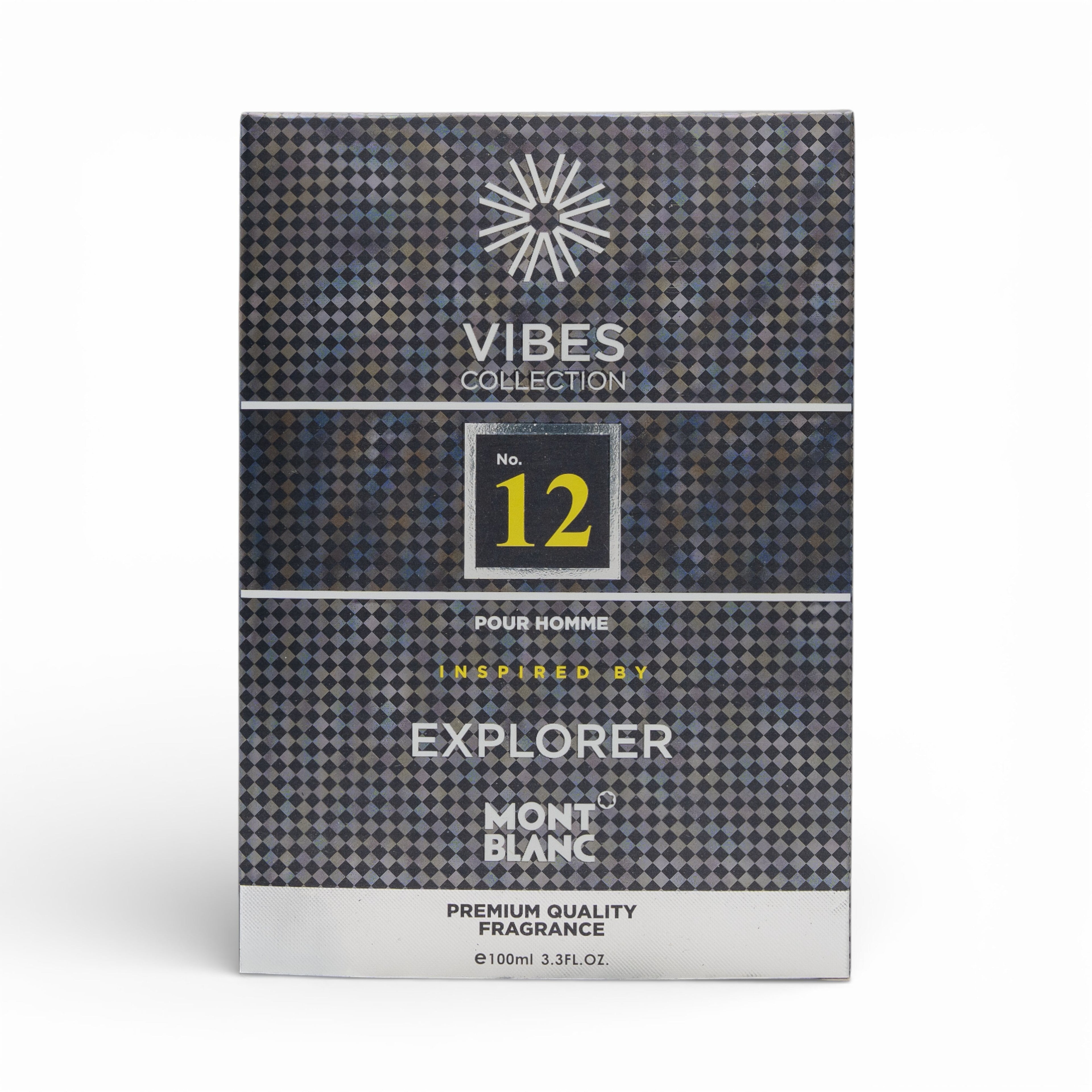 Vibes Collection Perfume No 12 For Men 100ml