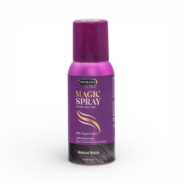 Magic Spray Instant Hair Color - Natural Black