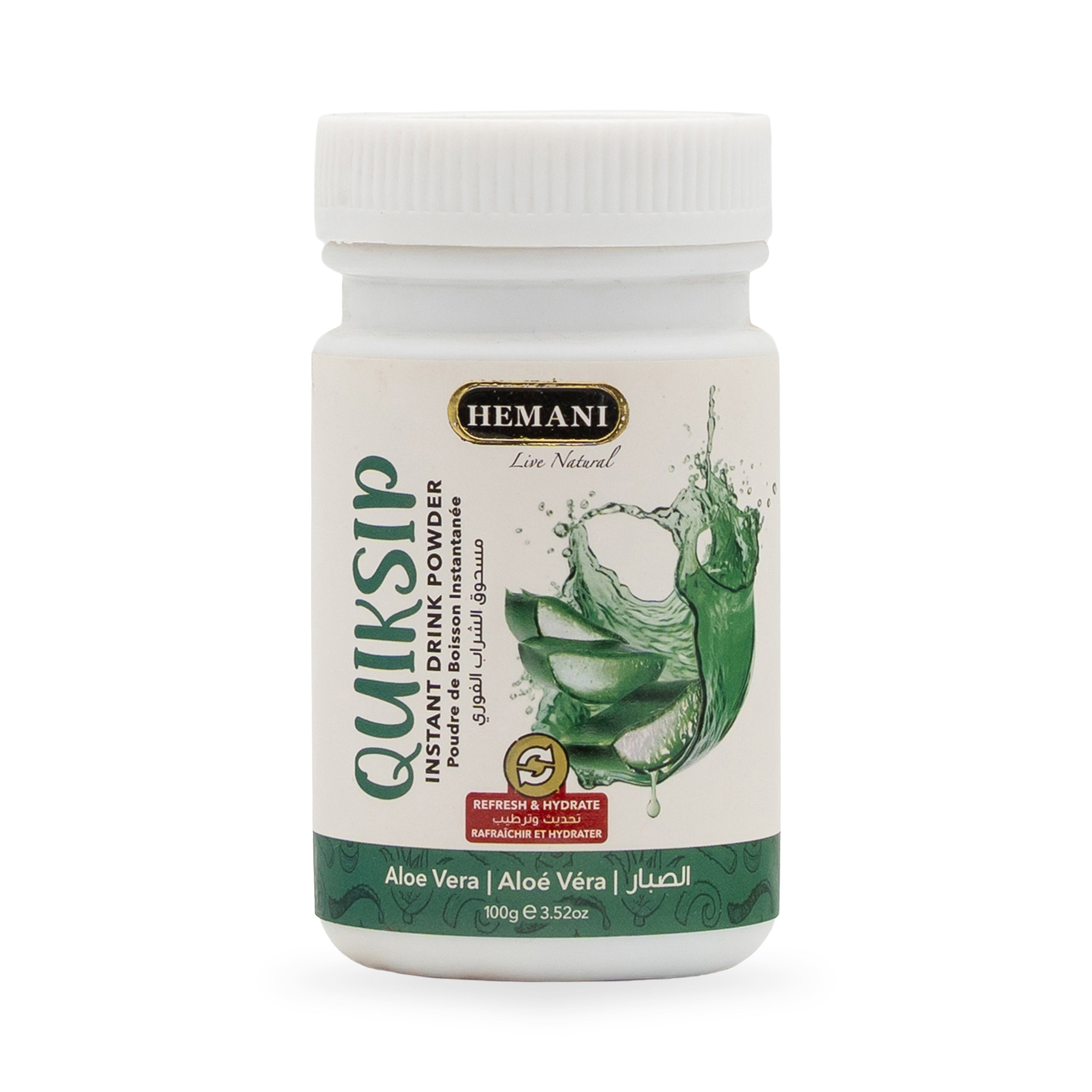 Dr. Herbalist Quiksip Instant Drink Powder 100gm – Aloe Vera