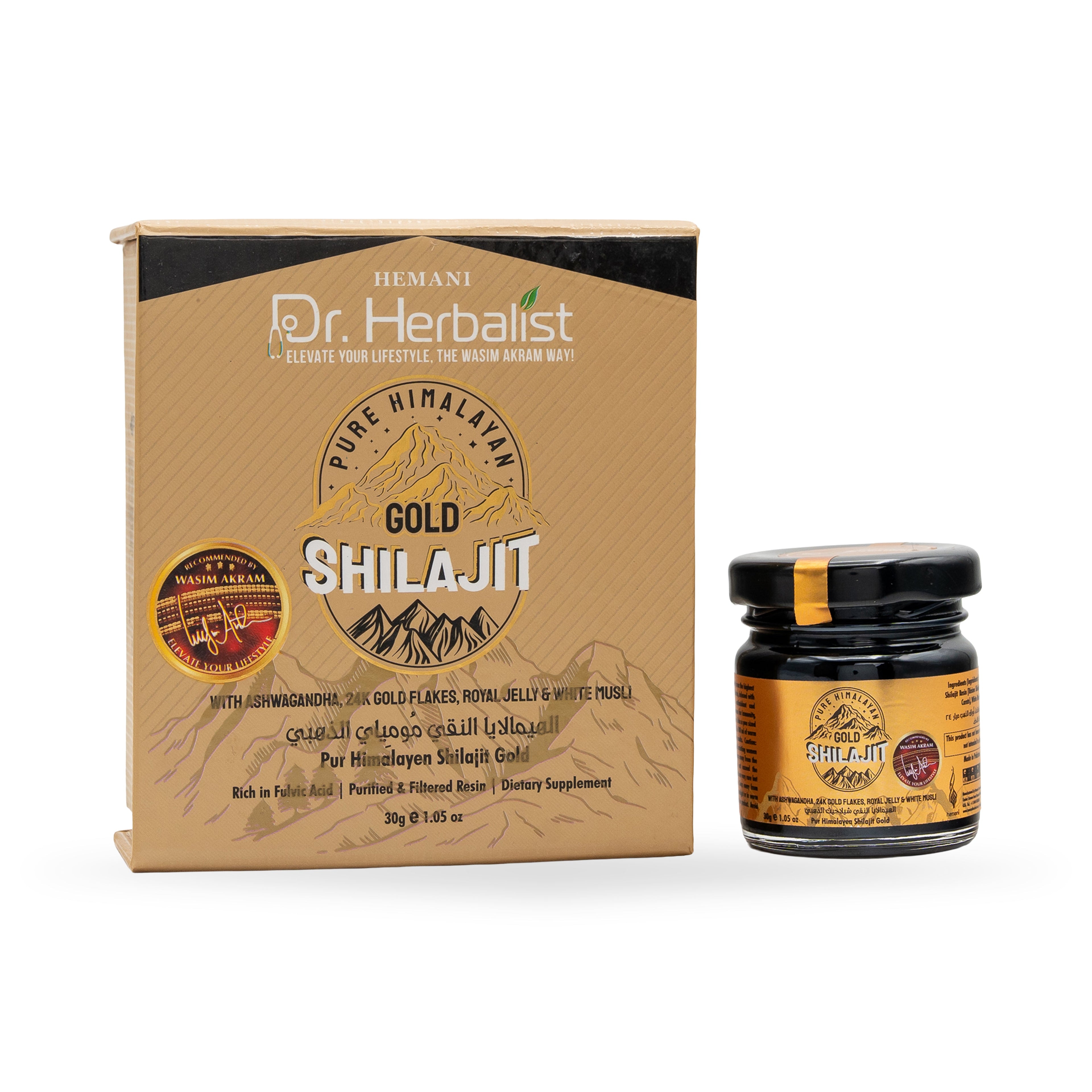 Dr. Herbalist Pure Himalayan Gold Shilajit 30g