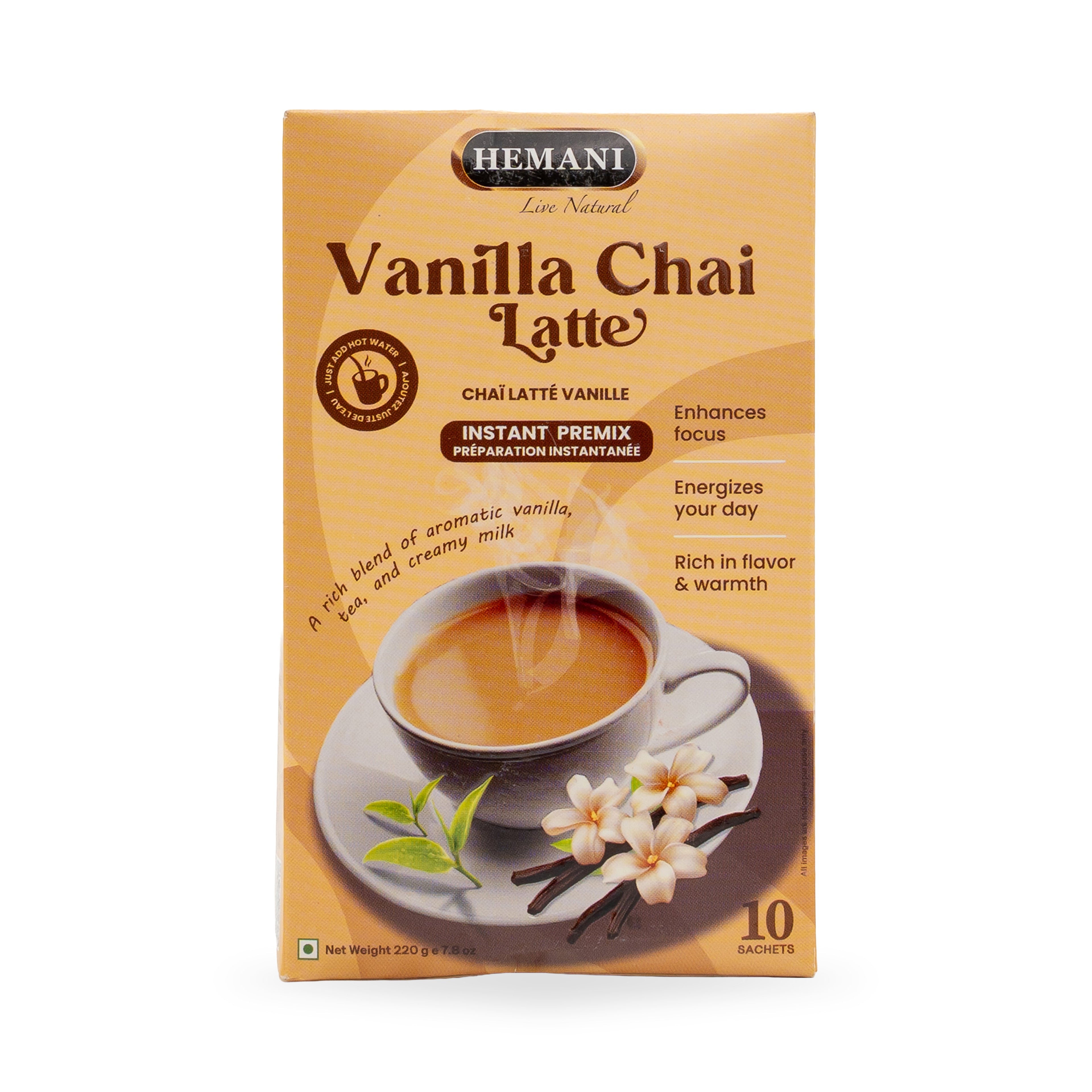 Vanilla Chai Latte Instant Premix - 220g