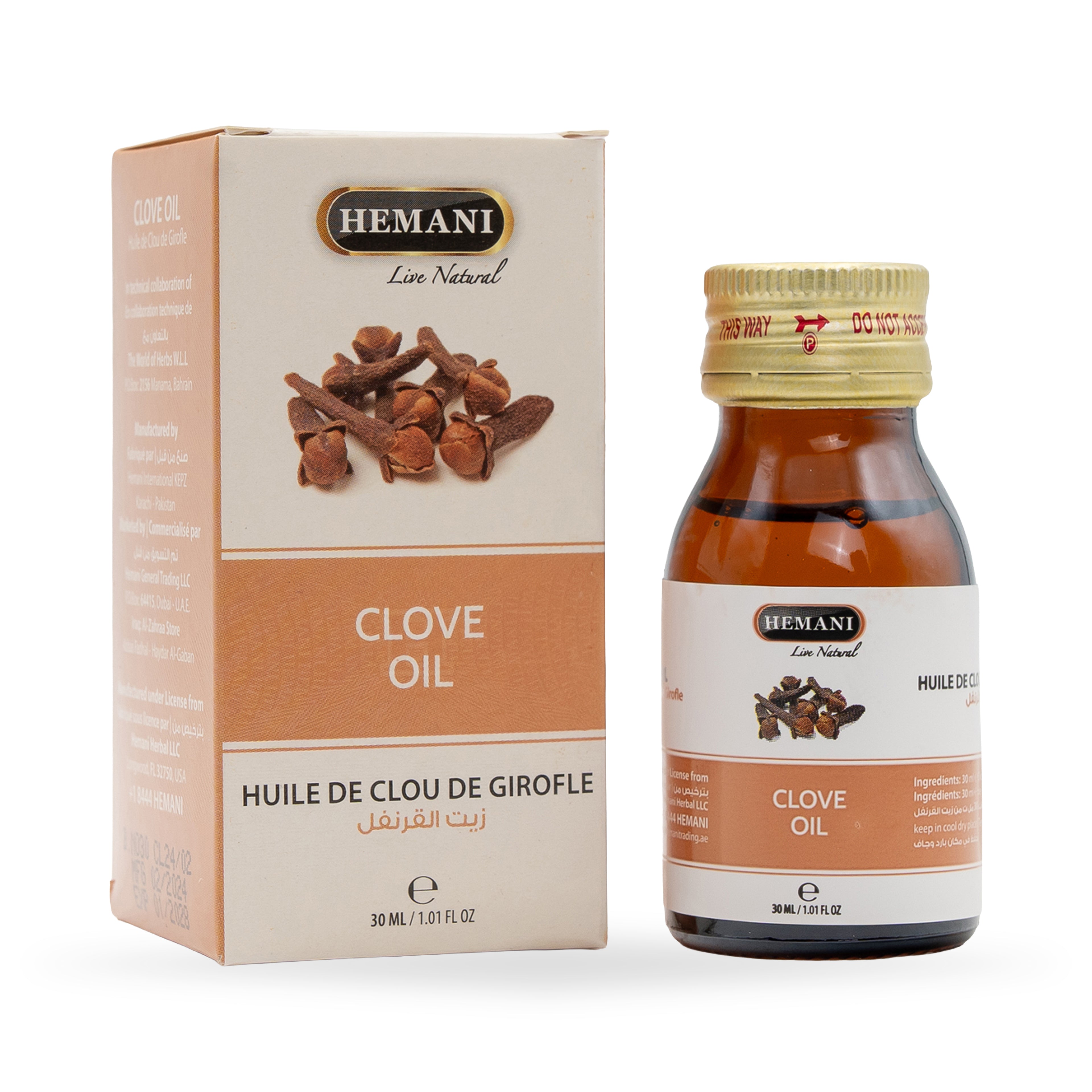 Herbal Oil 30ml - Clove