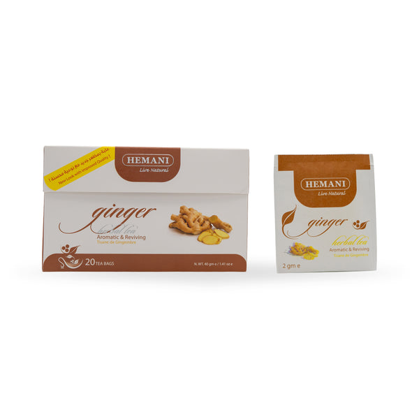 Ginger Herbal Tea - 20 Tea Bags