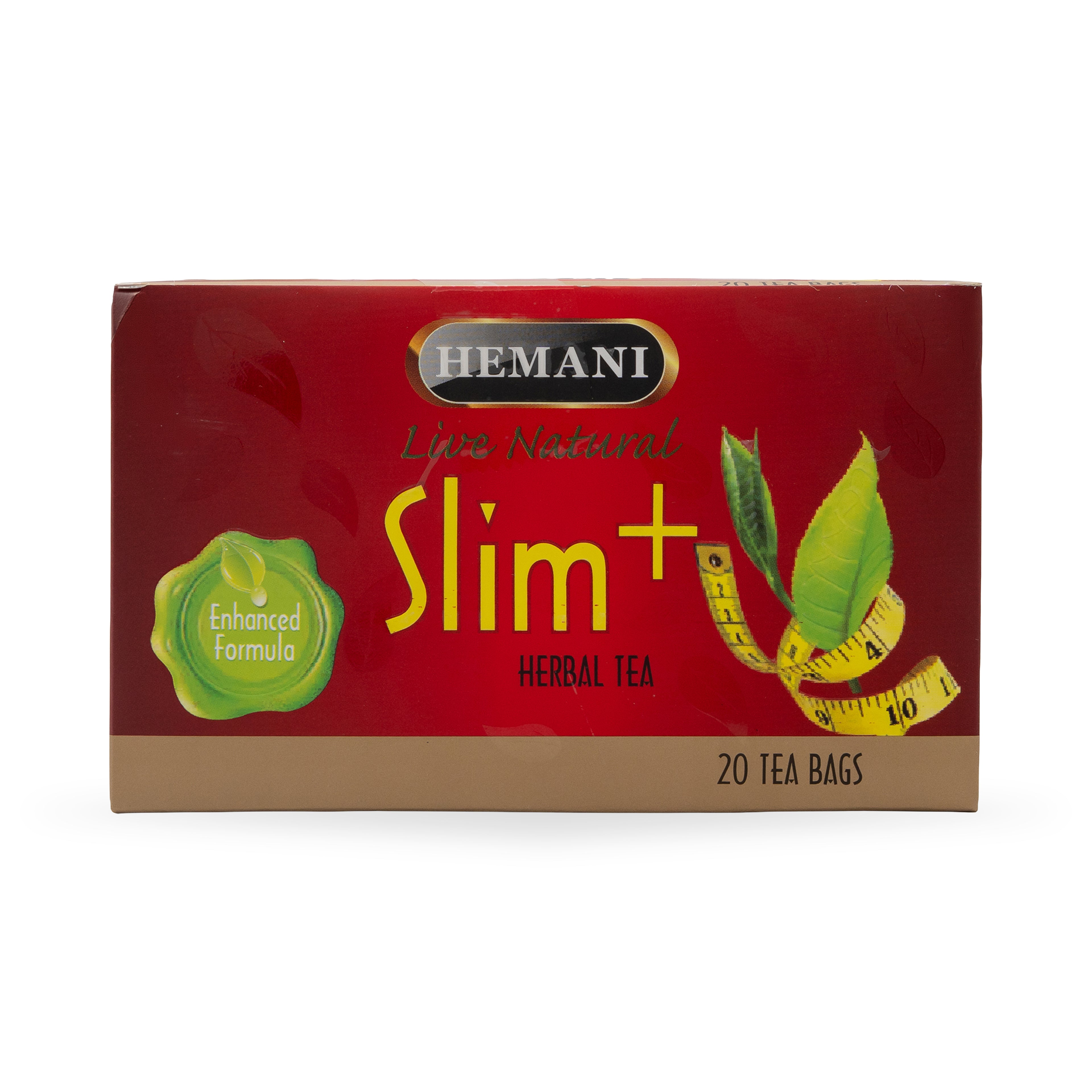 Slim + Enhanced Formula Herbal Tea - 20 Tea Bags