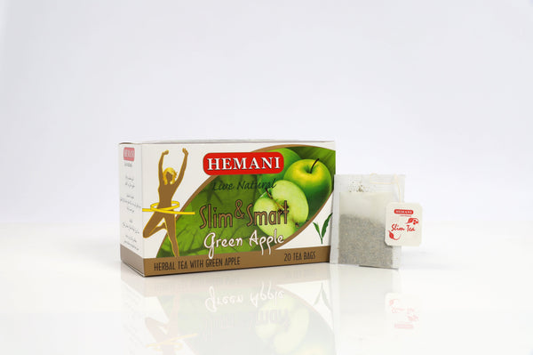 Slim & Smart Herbal Slim Tea with Green Apple Flavor – 20 Tea Bags