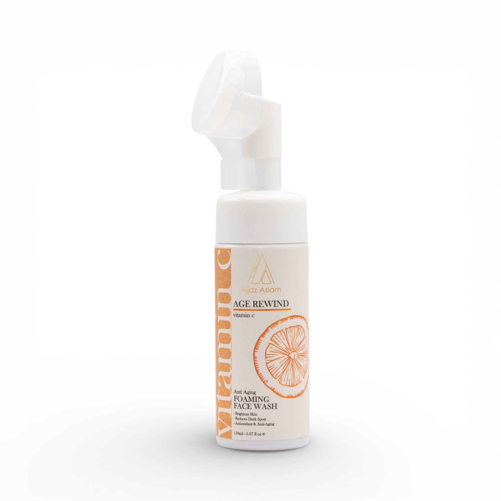Age Rewind - Foaming Face Wash with Vitamin C | Aijaz Aslam