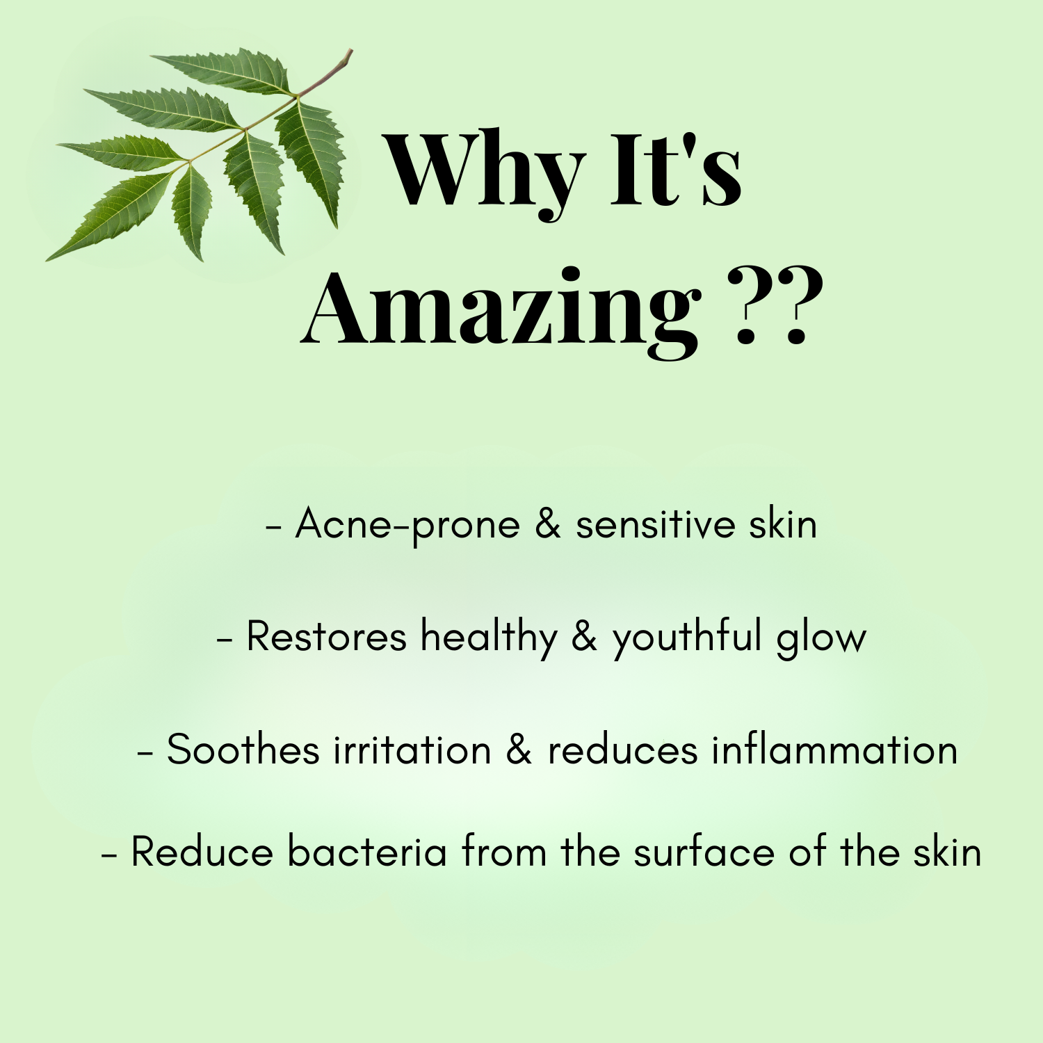 غسول الوجه بالنييم لمحاربة حب الشباب 100 مل