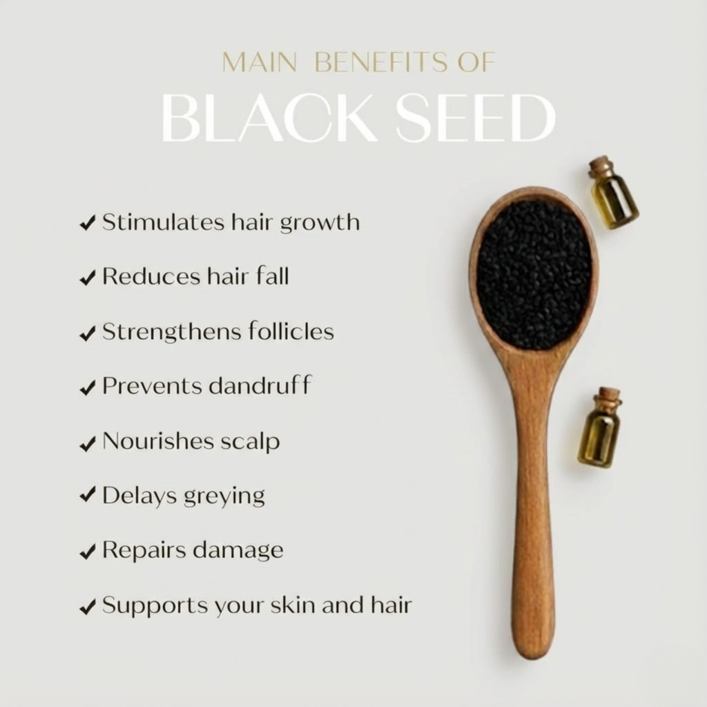 Black Seed Herbal Hair Oil 200ml