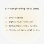 مقشر الوجه لتفتيح البشرة 5 في 1