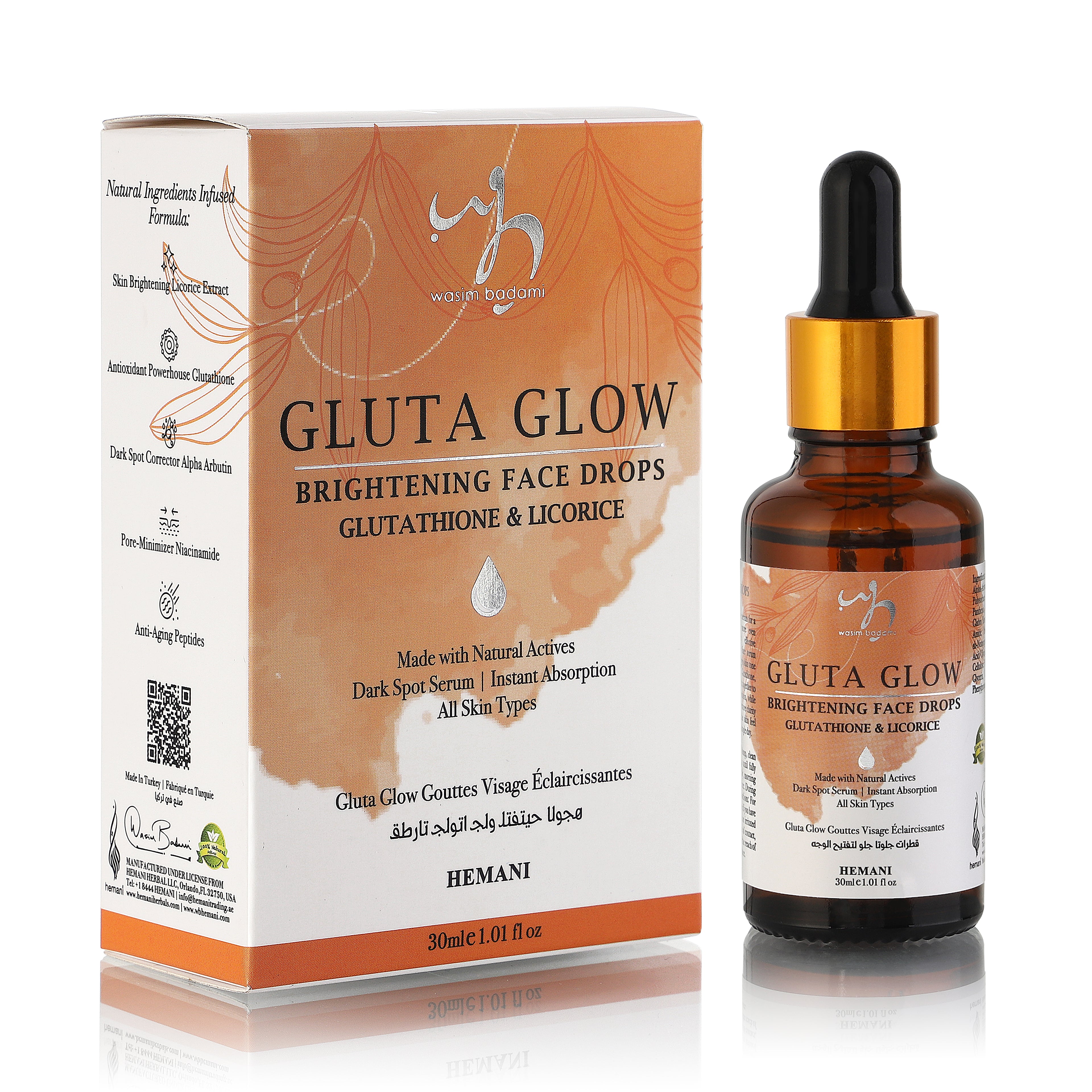 Gluta Glow Brightening Face Drops 30ml