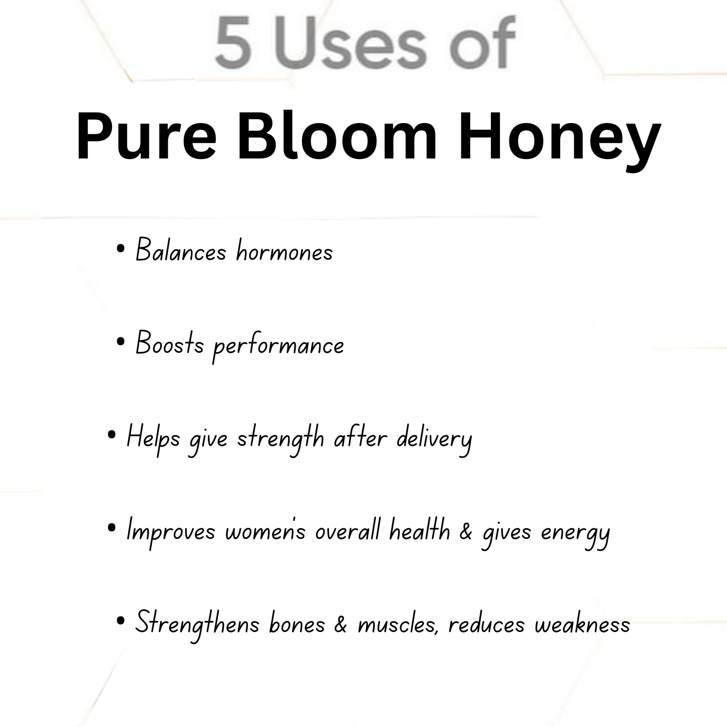 Pure Bloom Women Honey For Overall Well Being