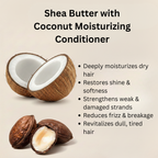 Shea Butter with Coconut Moisturizing Conditioner