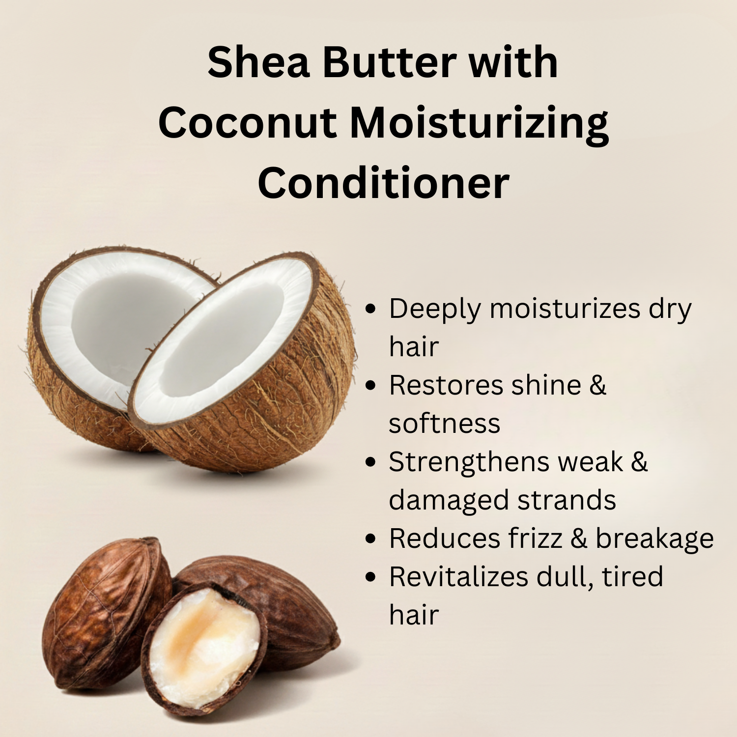Shea Butter with Coconut Moisturizing Conditioner