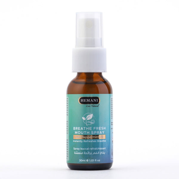 Breathe Fresh Mouth Spray With Peppermint Oil 30ml