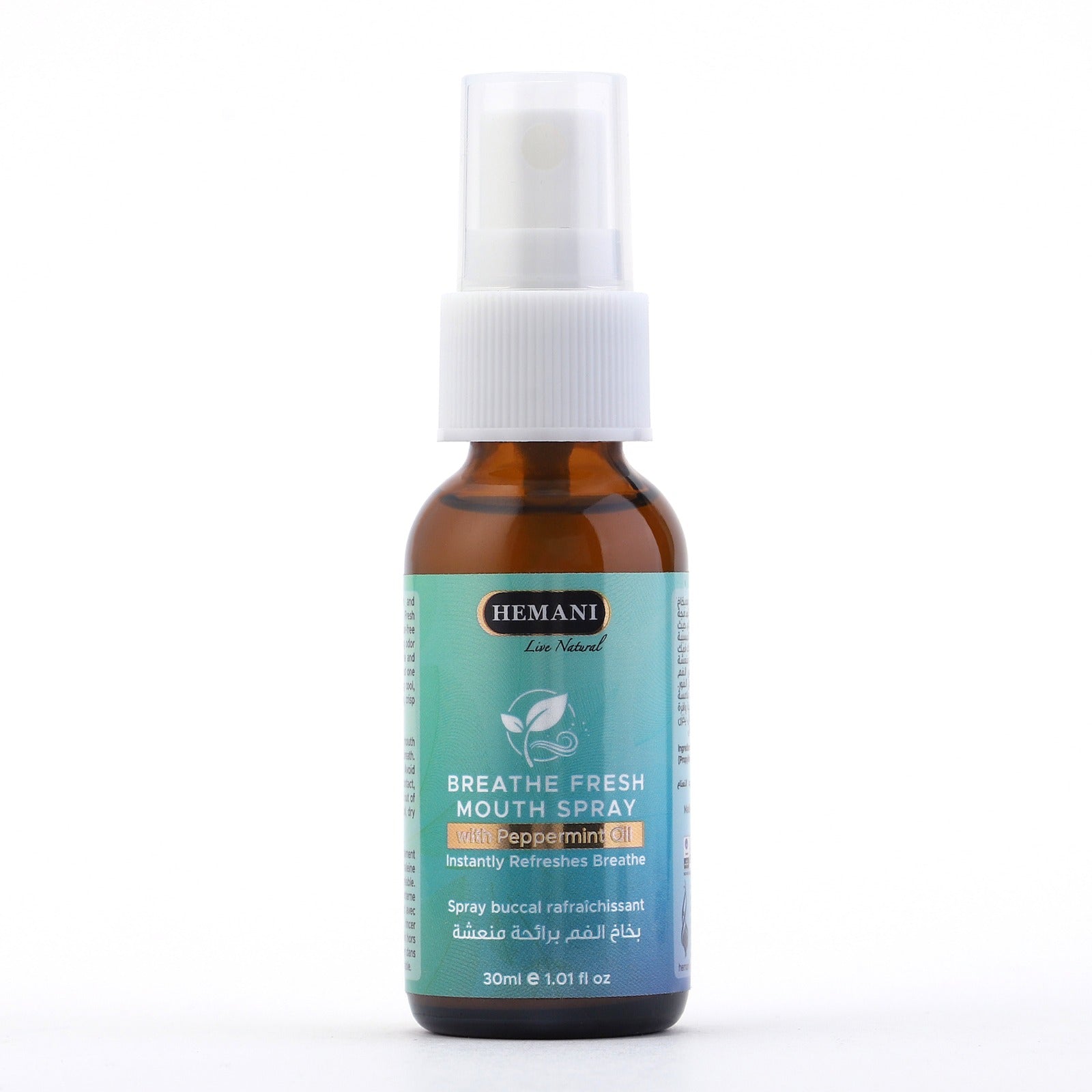 Breathe Fresh Mouth Spray With Peppermint Oil 30ml
