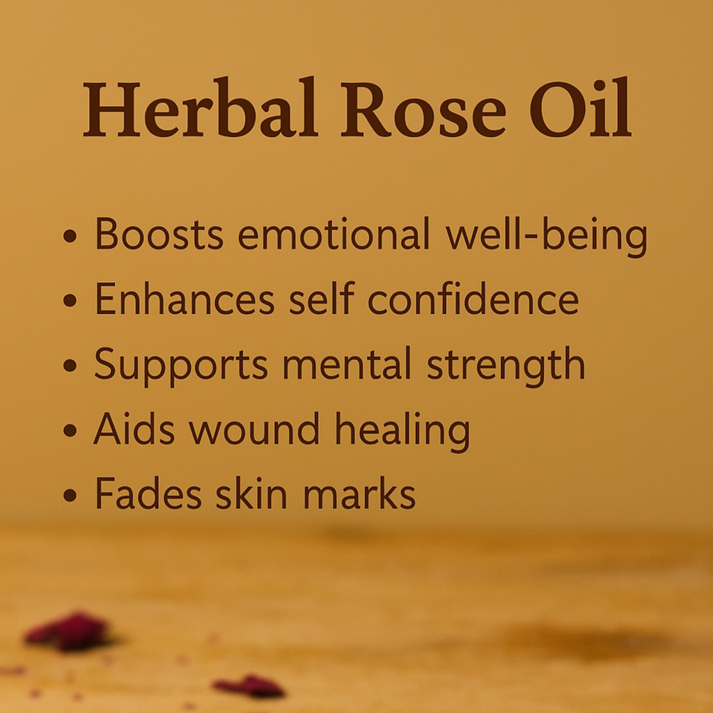 Herbal Oil 30ml - Rose