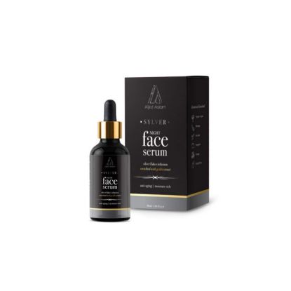 Picture of Sylver - Night Face Serum with Silver Flakes & Gold | Aijaz Aslam