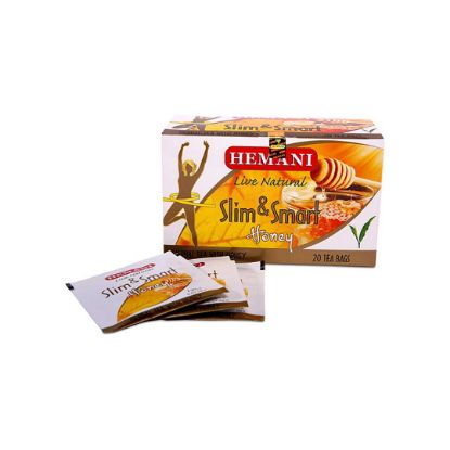 Picture of Slim & Smart Herbal Slim Tea with Honey Flavor – 20 Tea Bags