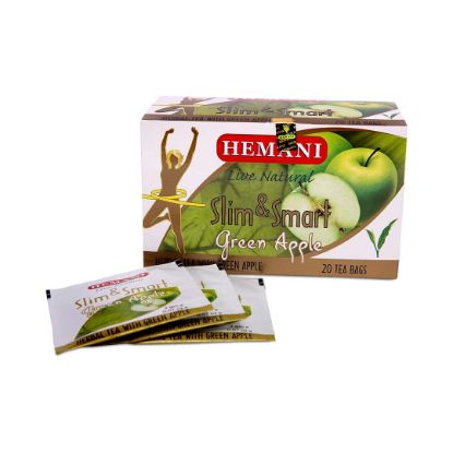 Picture of Herbal Slim Tea - Slim & Smart with Green Apple Flavor (20 Tea Bags)