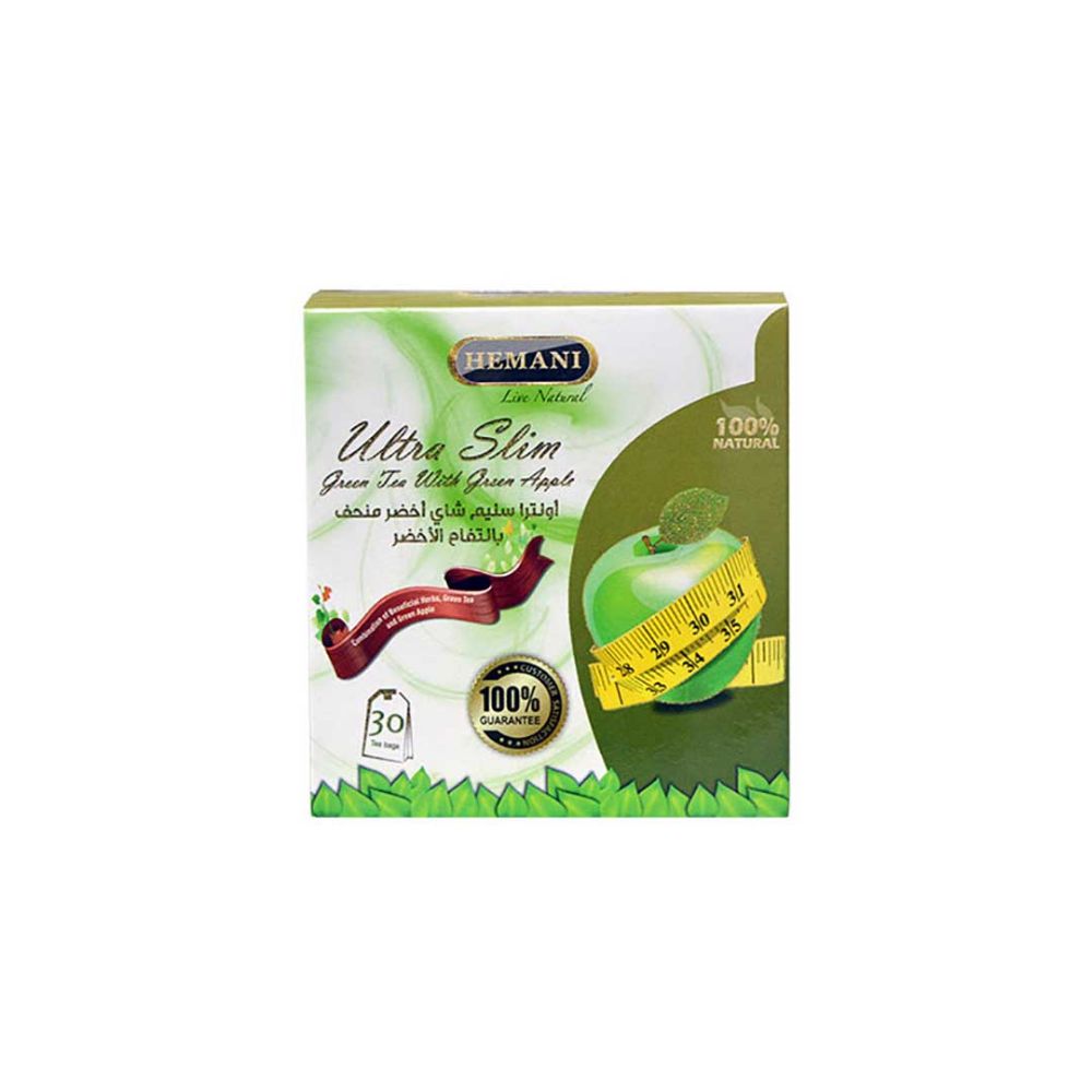 Picture of Ultra Slim Green Tea with Green Apple – 30 Tea Bags
