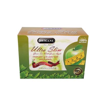 Picture of Ultra Slim Green Tea with Green Apple – 12 Pouches x 10 Tea Bags