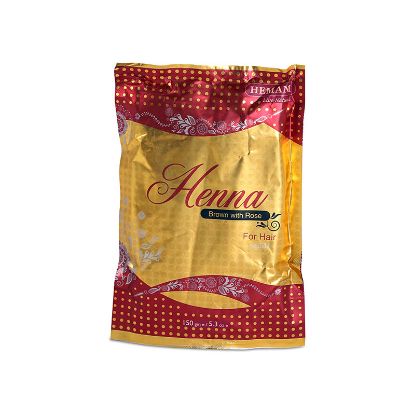 Hemani Brown Natural Henna 150g with Rose fragrance