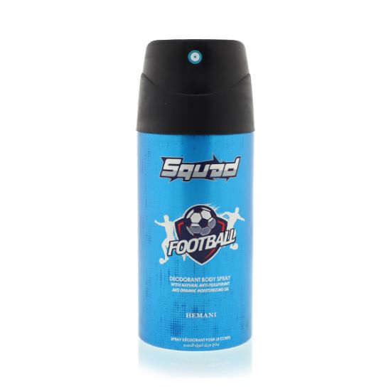 Football Squad Performance Deodorant Body Spray - 150 ml | Squad by Hemani Fragrances