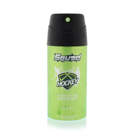 Hockey Squad Performance Deodorant Body Spray - 150 ml | Squad by Hemani Fragrances
