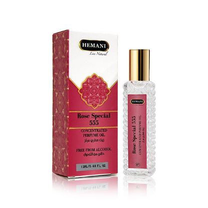 Premium Rose Special 555 - Concentrated Perfume Oil | Hemani Herbals 