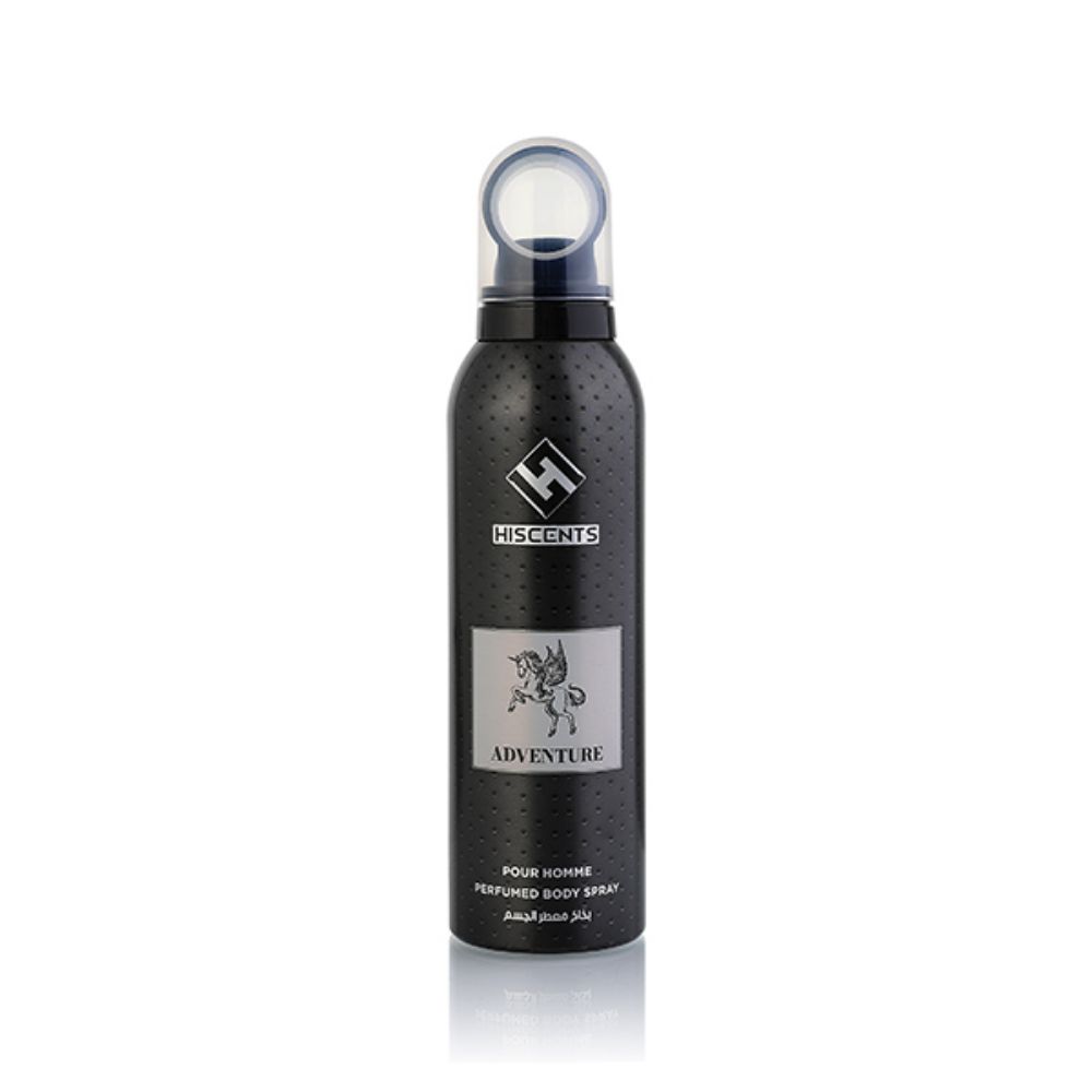 Hiscents Adventure Body Spray 200ml	