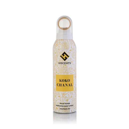 Hiscents Koko Chanal Body Spray 200ml 