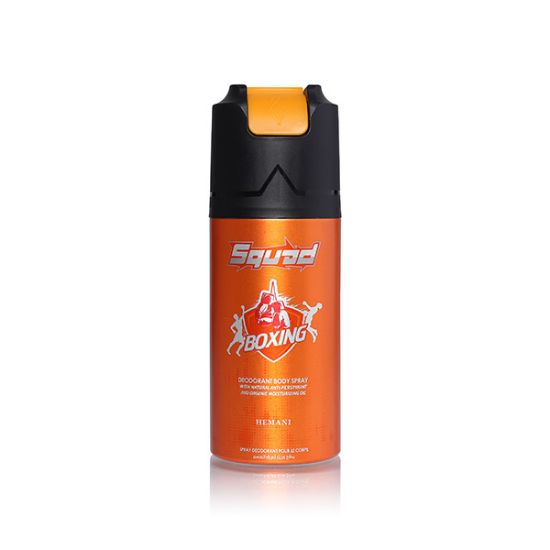 Boxing Squad Performance Deodorant Body Spray - 150 ml | Squad by Hemani Fragrances	