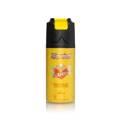 Squash Squad Performance Deodorant Body Spray - 150 ml | Squad by Hemani Fragrances	