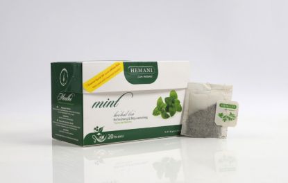 Mint Herbal Tea - 20 Tea Bags | Hemani Herbals 