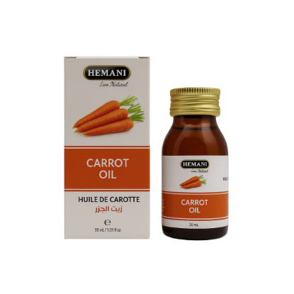Carrot Herbal Oil 30ml | Hemani Herbals 