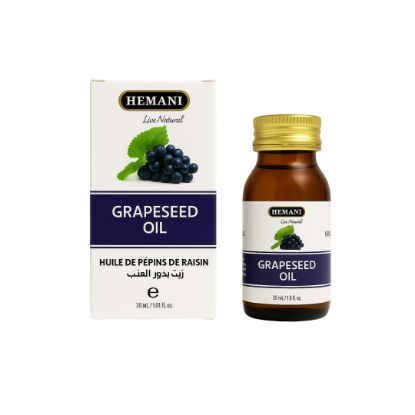 Grapeseed Herbal Oil 30ml | Hemani Herbals 
