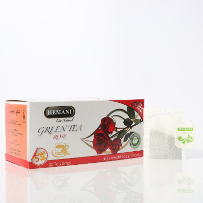 Picture of Rose Green Tea - 20 Tea Bags